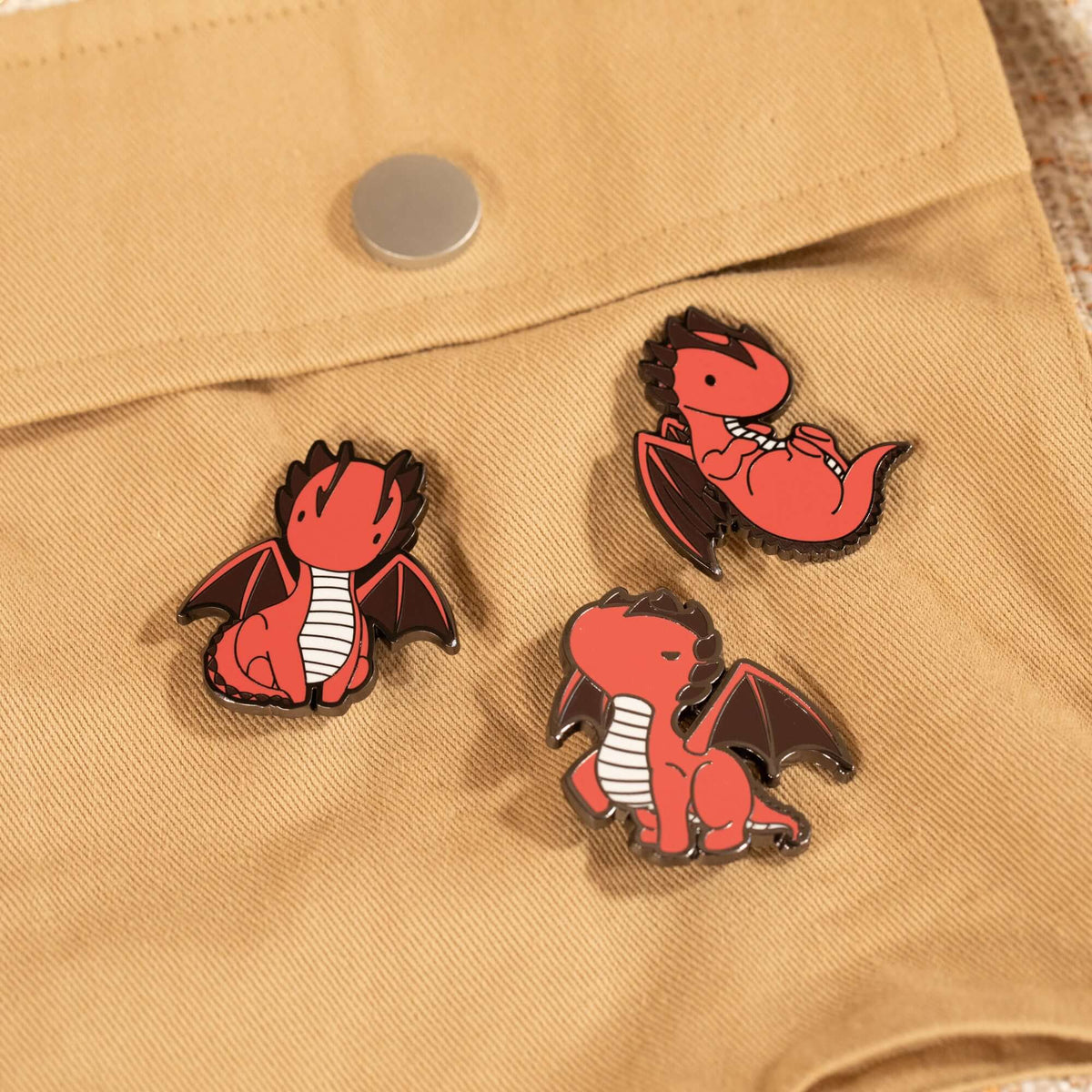Draggi Enamel Pin - Confident - Bellzi