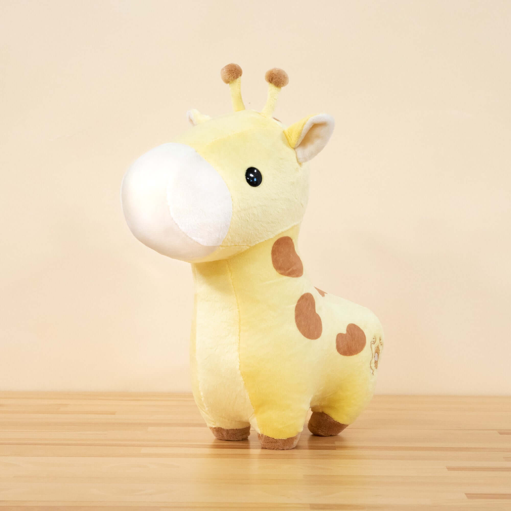 Giraffe Stuffed Toy, Yellow Spotted Plush Giraffe
