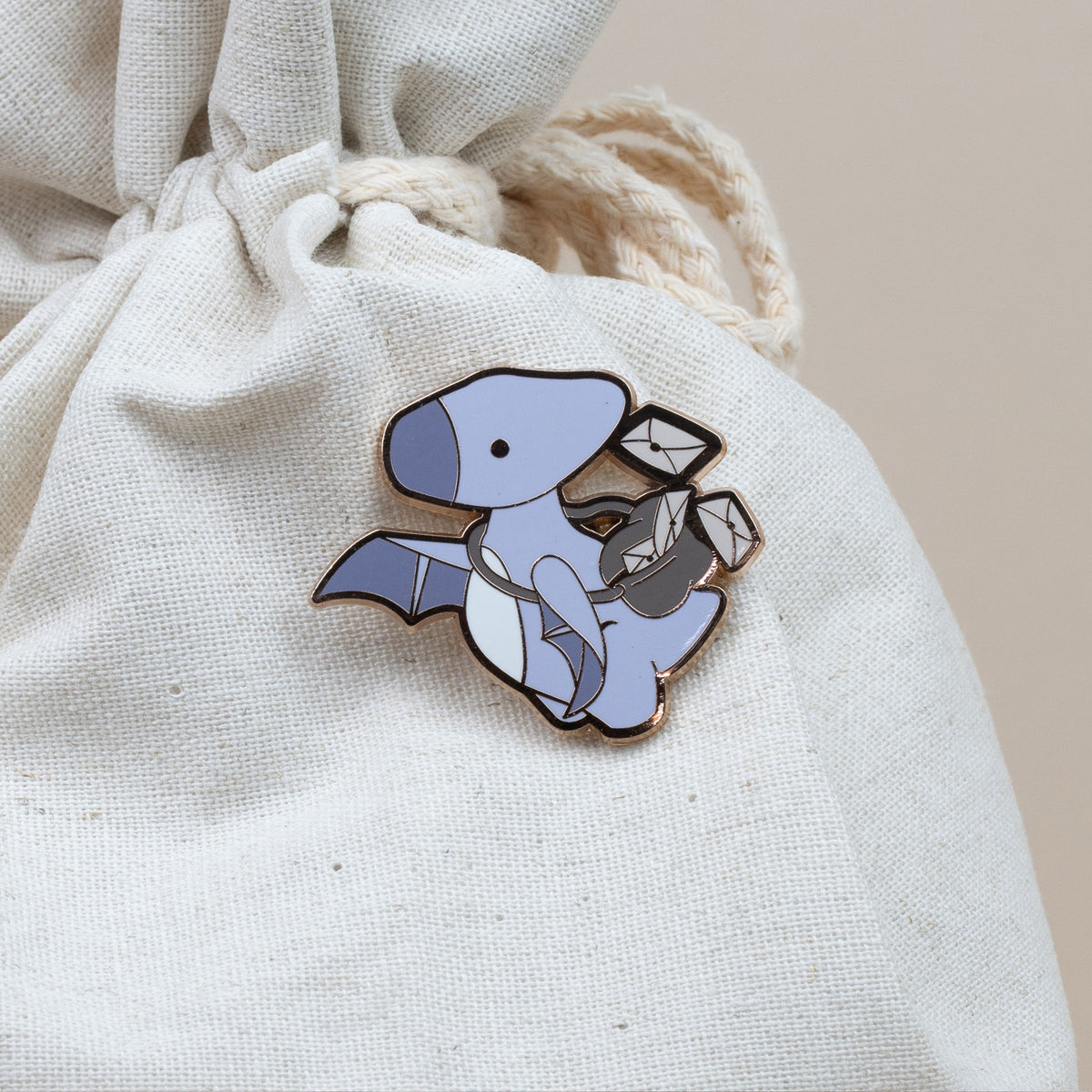 Terri Enamel Pin - Mail